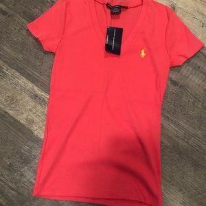 BNWT Ralph Lauren Sport V-Neck women’s T-shirt